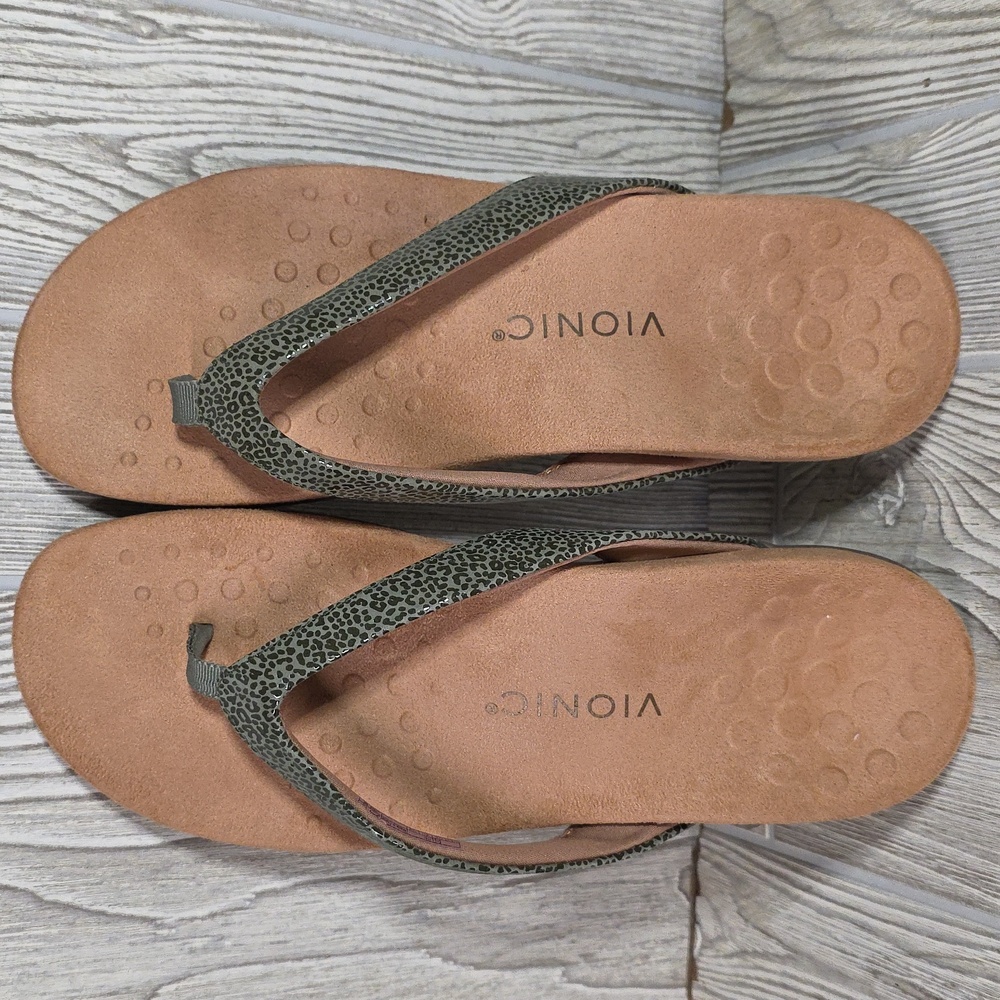 Vionic Dillon Toe Post Supportive Sandals Womens … - image 7